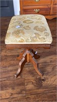 Small upholstered vanity stool (23 x 13)