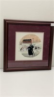 “Love and Joy” P. Buckley Moss w/ signed frame