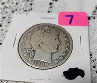 1909 half dollar
