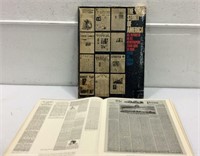 Antique Newspaper Collection in Book Form K13C