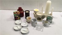 Collection of Candle Holders & Candles M12C