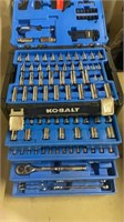 Kobalt ratchet and wrench set with attachments