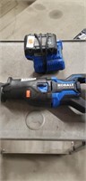 Kobalt brushless 24V Max lithium ion saw with