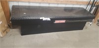Craftsman over the truck bed tool box black metal