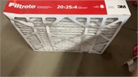 3M Filtrete electrostatic air cleaning filter