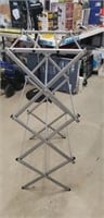 Silver drying rack for clothes
