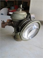 CARBINE COAL MINERS LANTERN BRASS / GLASS FRONT