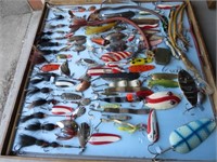 (67) PCS GOOD EARLY METAL GREAT MUSKIE LURES