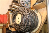 black spool of wire