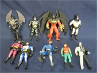 Lot of 9 DC Comics Batman Two Face Robin 6"