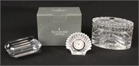 Waterford & Tiffany Crystal Items