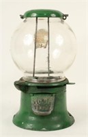 One Cent Green Gumball Machine