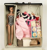 1964 Barbie Doll & Ponytail Carrying Case