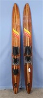 Cypress Gardens Super Grooved Water Skis
