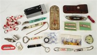 Group of TN Advertising Items & Old-Timer Knife