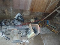 Group elec tools: miter saw, circ saws, & others