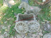 Pedro Donkey & cart statue molds