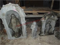 4 Religious molds SEE PICS