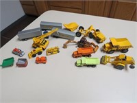 COLLECTION VINTAGE METAL CONSTRUCTION TOYS