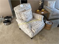 Padded Arm Chair and Matching Pillow