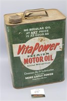 Vita Power Motor 2 Gallon Can (Rare)