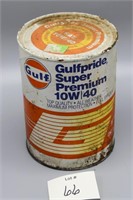 Gulf Pride Oil Can Quart