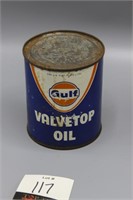 Gulf Valve top Oil Can