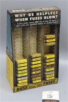 Buss Glass Fuses w/fuses (display)