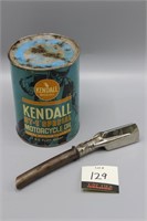 Kendall Motorcycle Oil Quart