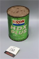 Exxon HDX Plus Motor Oil Quart Can