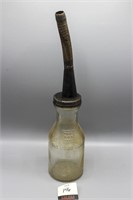 Master Mfg. Co. One Quart Oil Bottle & Original
