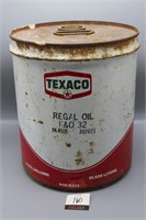 Texaco Oil Can Gallon