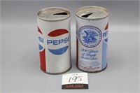 2 Pepsi Cans (1 = 200 Years 1776-1976)