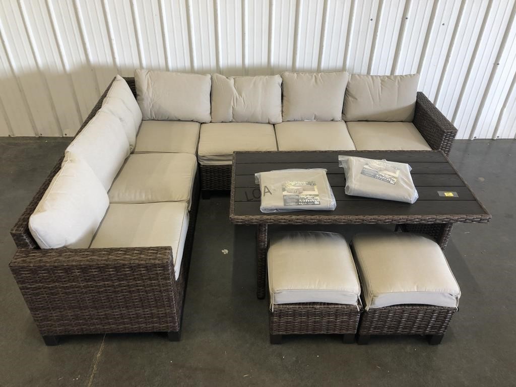 HUGE PATIO SETS 12,000w Generator Grills Firepits and more