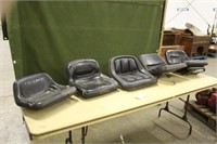 (5) Assorted Lawn Mower Seats