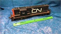 Lionel 8031 CN locomotive. Plastic top.