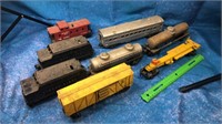 Lionel cars. Coal, caboose, tankers, ect.