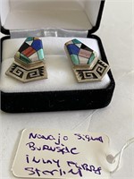 Native American Pierced Earrings KJC