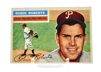 3 Cards Topps 1956 Robin Roberts Card #180