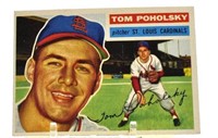 5 Cards 1956 Tom Poholsky #196