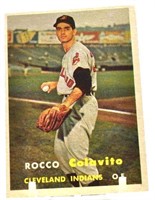 1 Card 1957 Rocco Colavito Rookie Card # 212