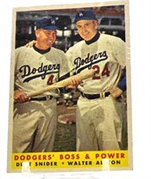 3 Cards 1957/1958 #284 #314