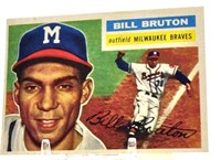 5 Cards 1956 Bill Bruton #185
