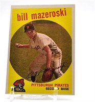 3 Cards 1959 Bill Mazeroski # 415