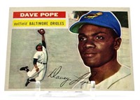 2 Cards 1956 Dave Pope #154