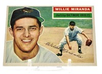 4 Cards 1956 Willie Miranda #103