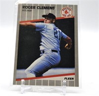 3 Cards 1989 Roger Clemens #85