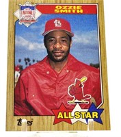 3 Cards 1987 Ozzie Smith All Star #598