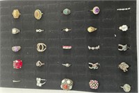 25 Costume Rings and More K16C