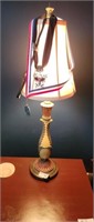 PAIR OF MODERN ALIBASTER LAMPS
